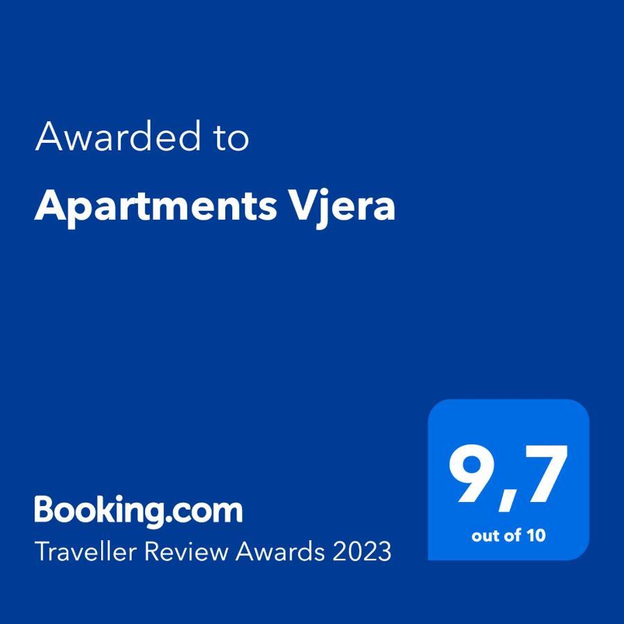 Apartments Vjera Kaprije Exterior foto